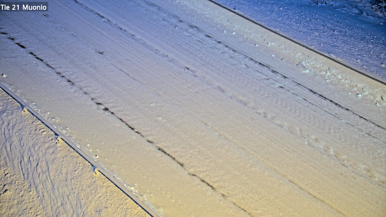 Weather Camera Image Road 21 Muonio, Muonio, Lappi