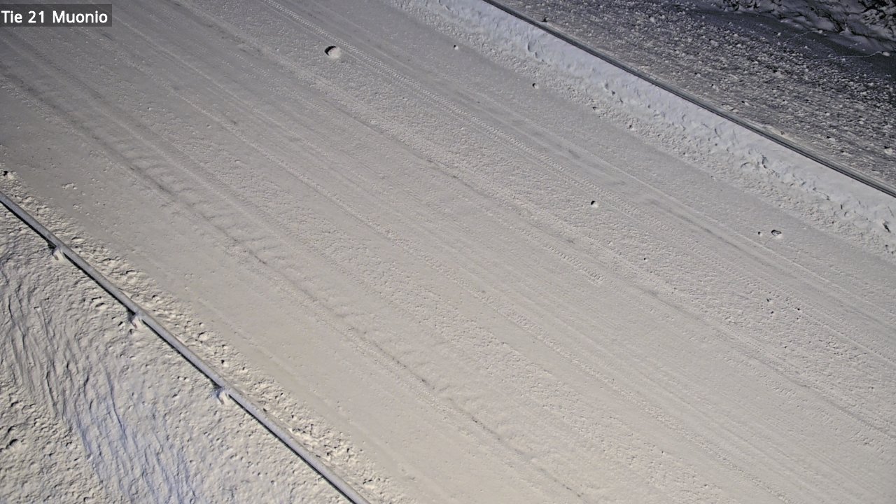 Weather Camera Image Väg 21 Muonio, Muonio, Lappi