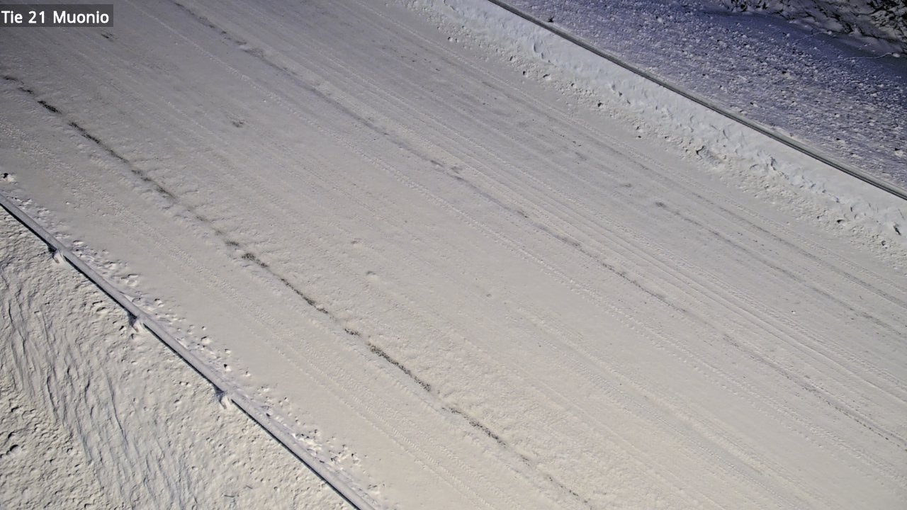 Weather Camera Image Väg 21 Muonio, Muonio, Lappi