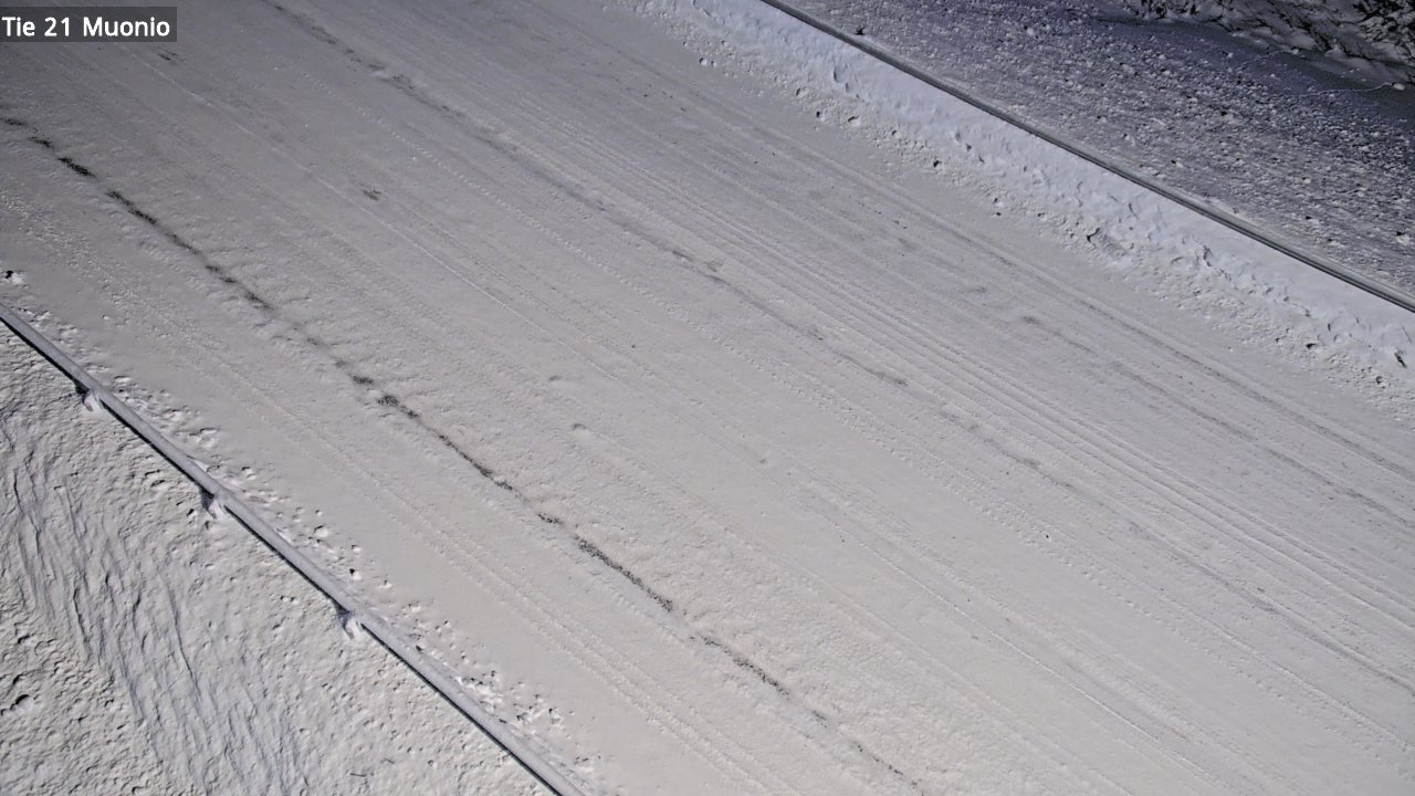 Weather Camera Image Väg 21 Muonio, Muonio, Lappi