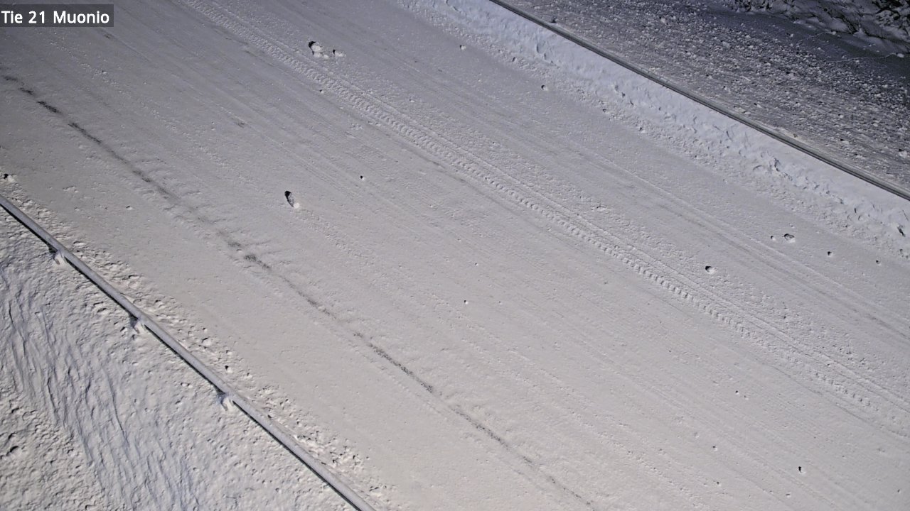 Weather Camera Image Väg 21 Muonio, Muonio, Lappi