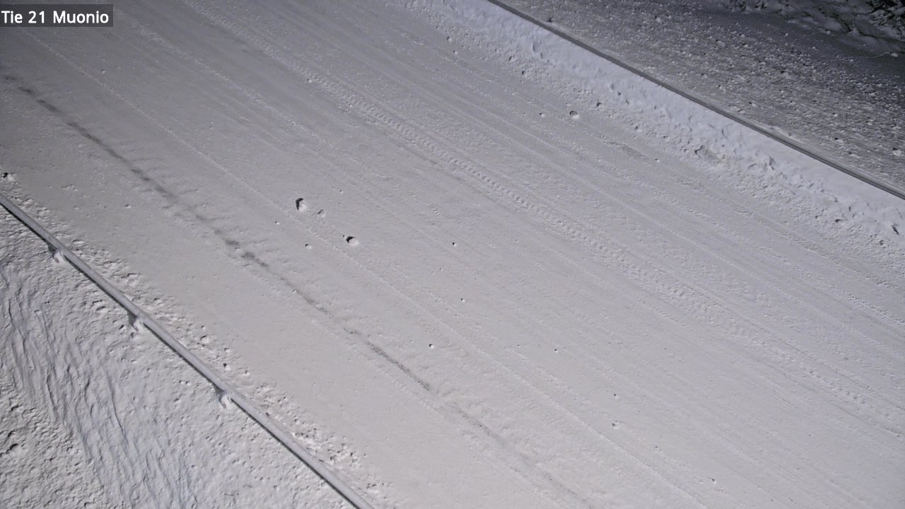 Weather Camera Image Väg 21 Muonio, Muonio, Lappi