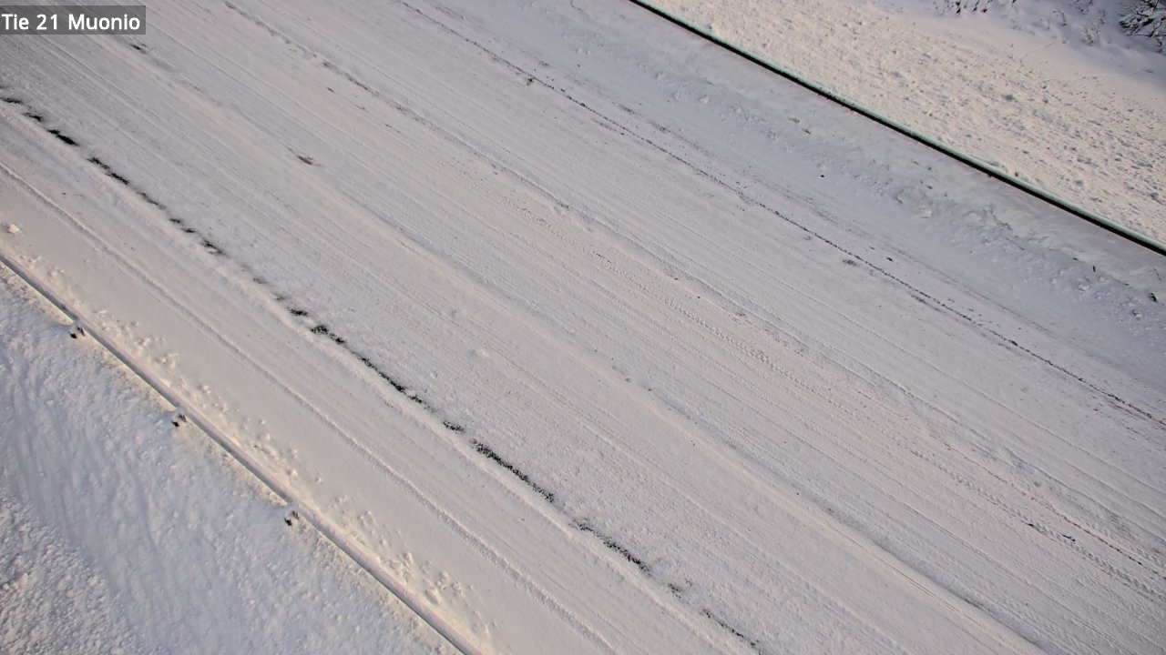 Weather Camera Image Väg 21 Muonio, Muonio, Lappi