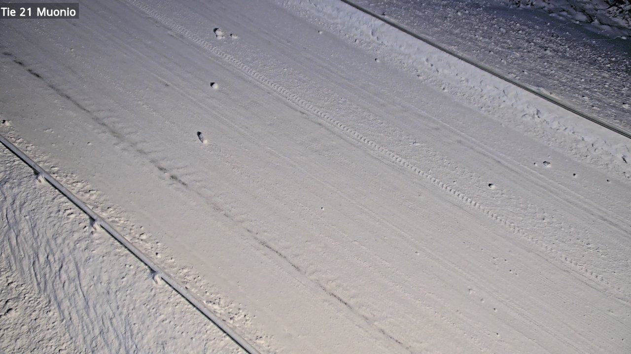 Weather Camera Image Väg 21 Muonio, Muonio, Lappi