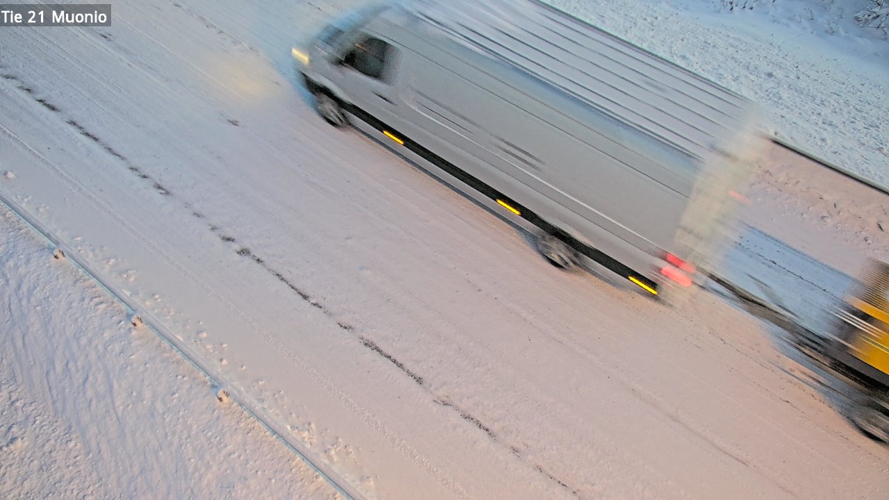 Weather Camera Image Väg 21 Muonio, Muonio, Lappi