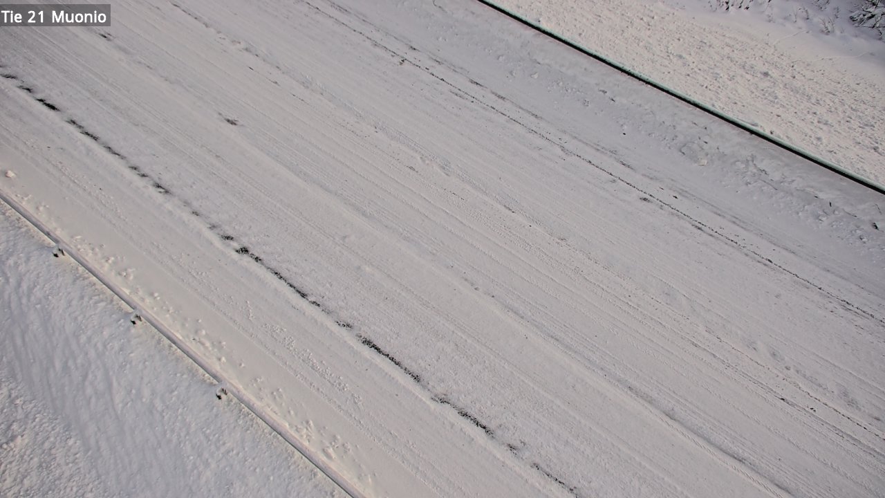 Weather Camera Image Väg 21 Muonio, Muonio, Lappi