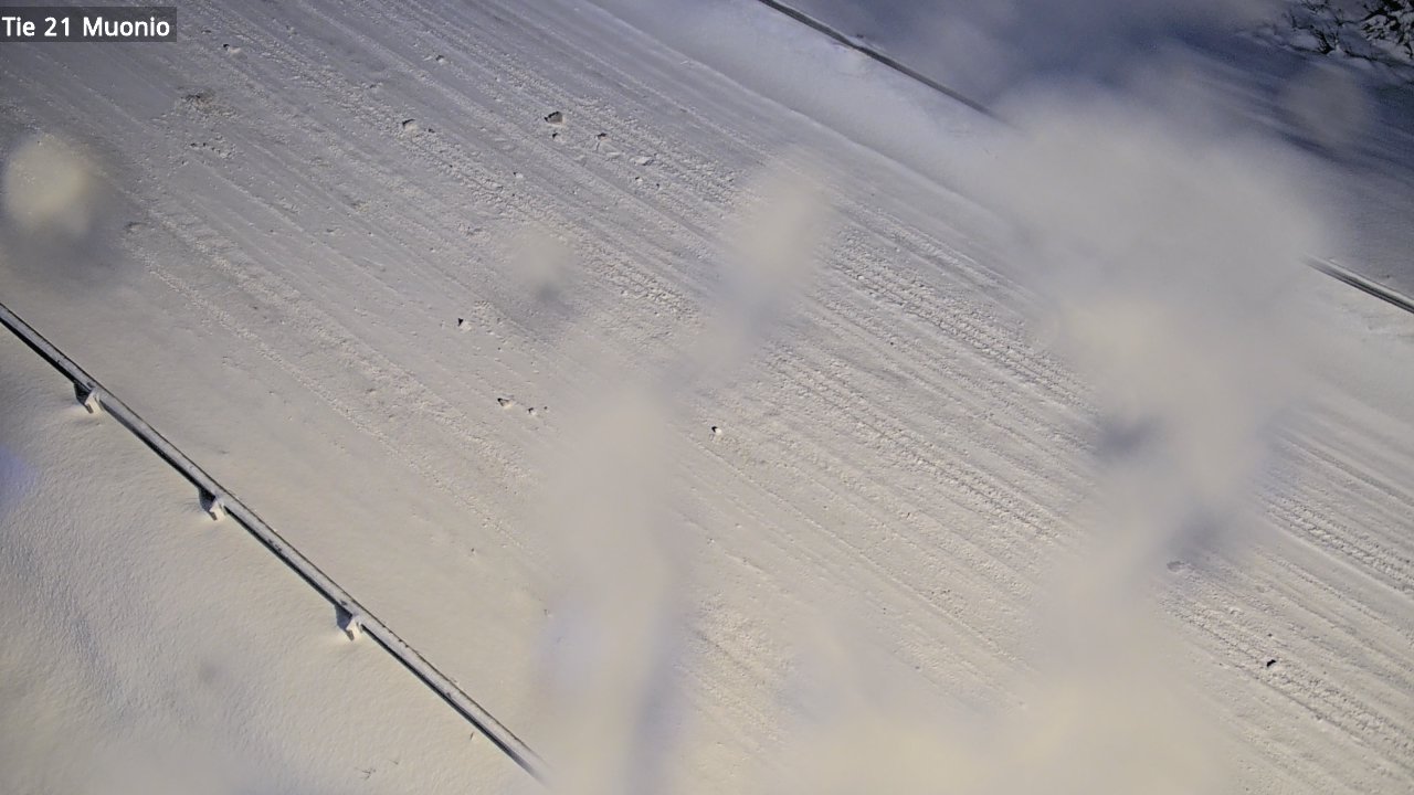 Weather Camera Image Väg 21 Muonio, Muonio, Lappi