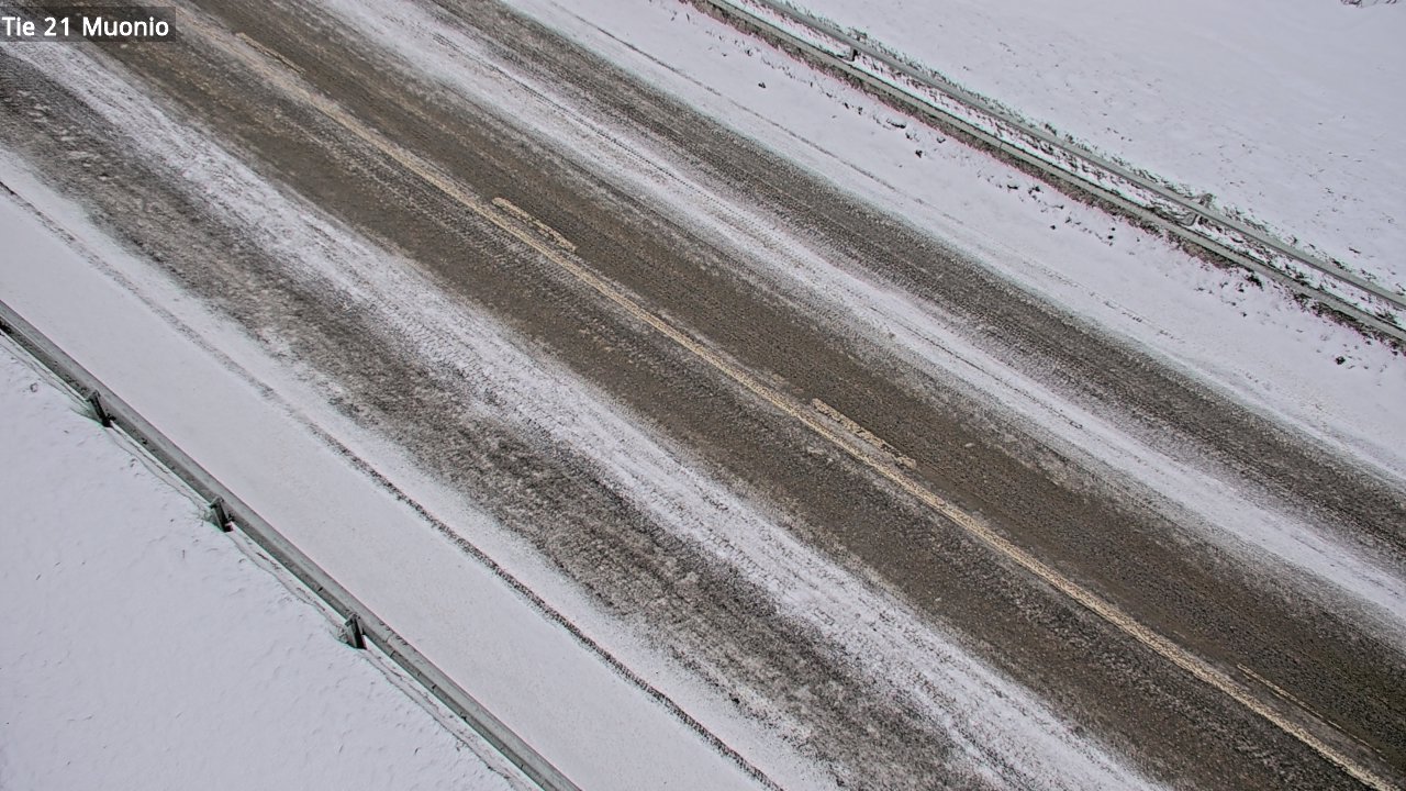 Weather Camera Image Road 21 Muonio, Muonio, Lappi