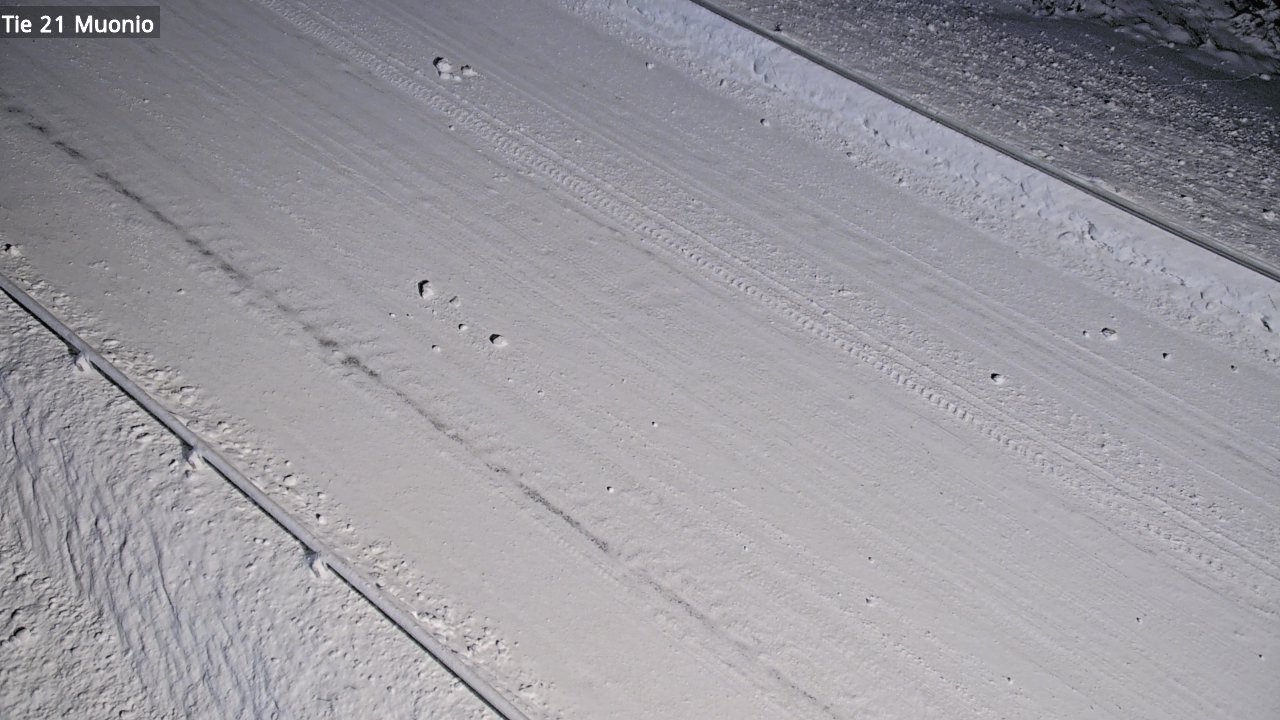 Weather Camera Image Väg 21 Muonio, Muonio, Lappi