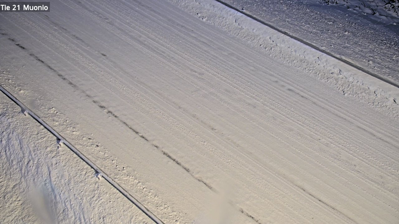 Weather Camera Image Väg 21 Muonio, Muonio, Lappi