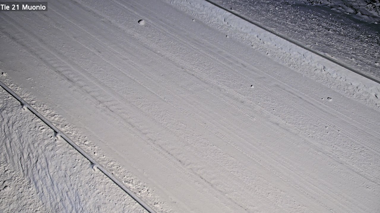 Weather Camera Image Väg 21 Muonio, Muonio, Lappi