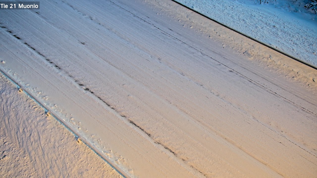 Weather Camera Image Väg 21 Muonio, Muonio, Lappi