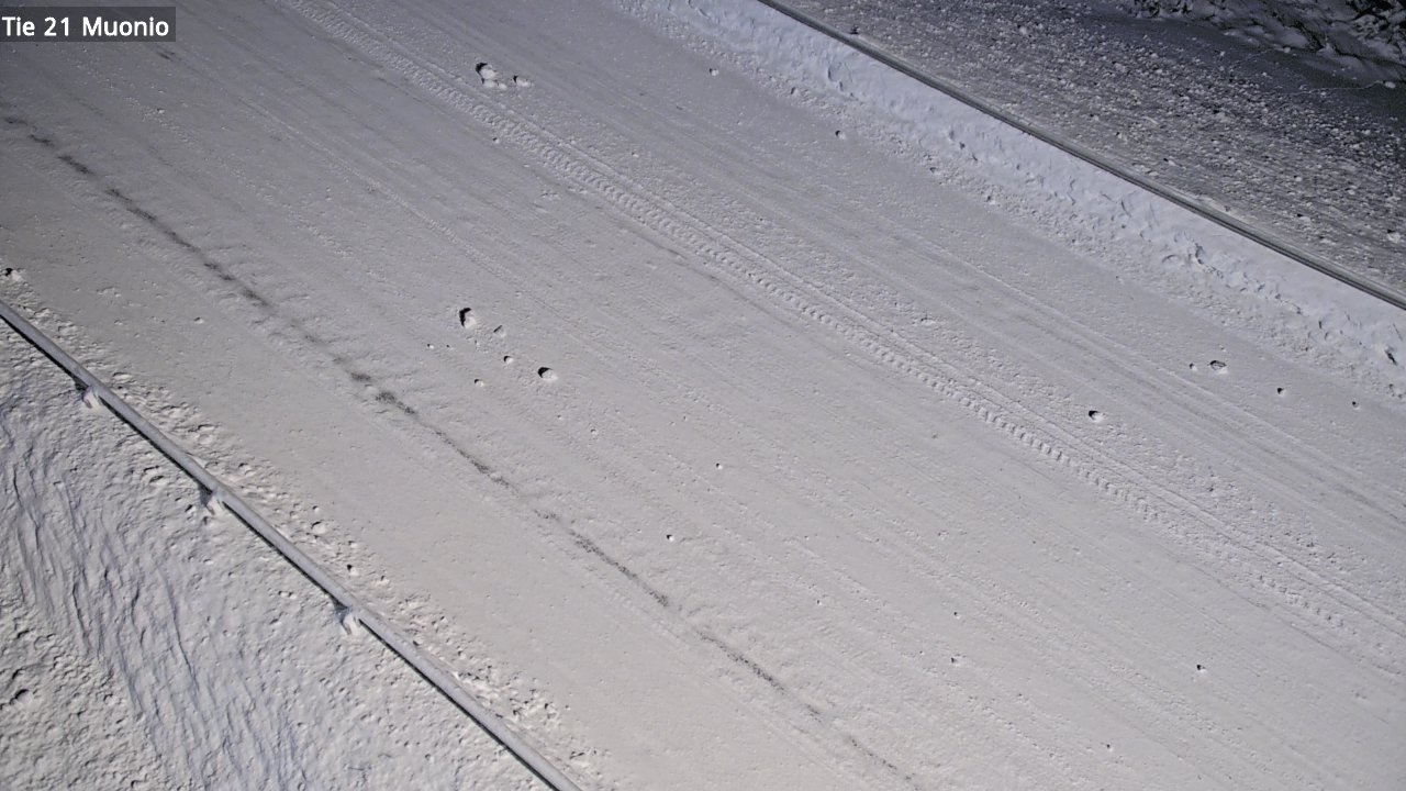 Weather Camera Image Väg 21 Muonio, Muonio, Lappi