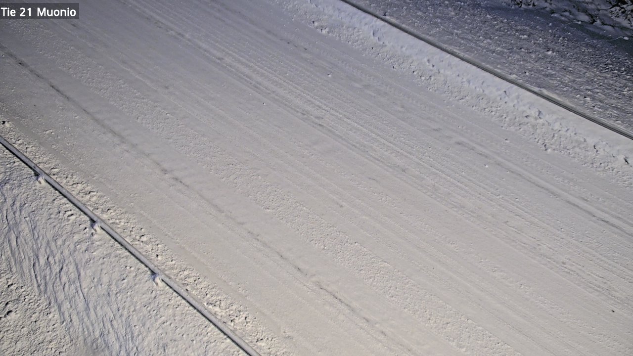 Weather Camera Image Väg 21 Muonio, Muonio, Lappi