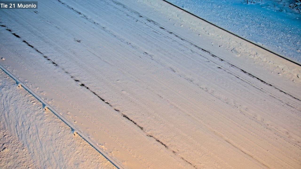 Weather Camera Image Road 21 Muonio, Muonio, Lappi