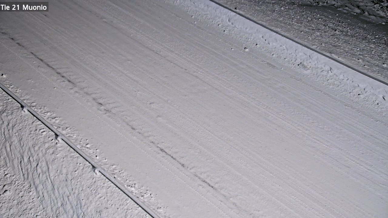 Weather Camera Image Väg 21 Muonio, Muonio, Lappi