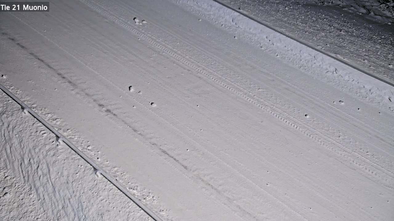 Weather Camera Image Väg 21 Muonio, Muonio, Lappi