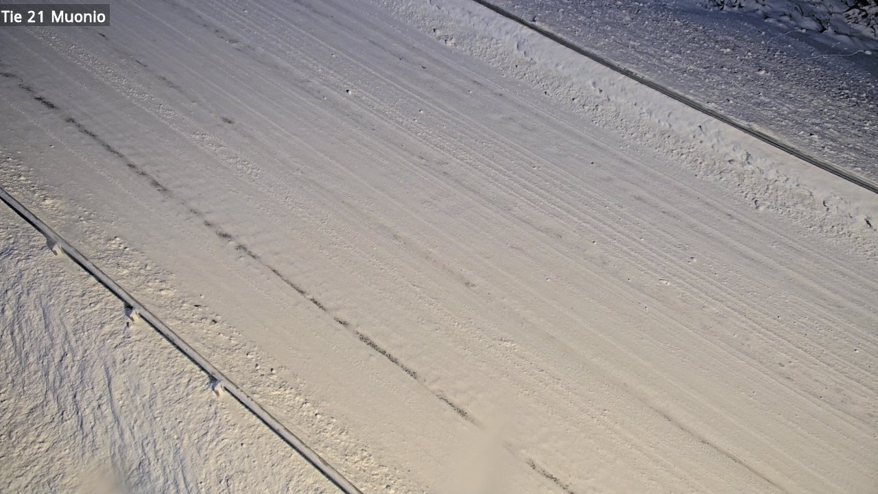Weather Camera Image Väg 21 Muonio, Muonio, Lappi