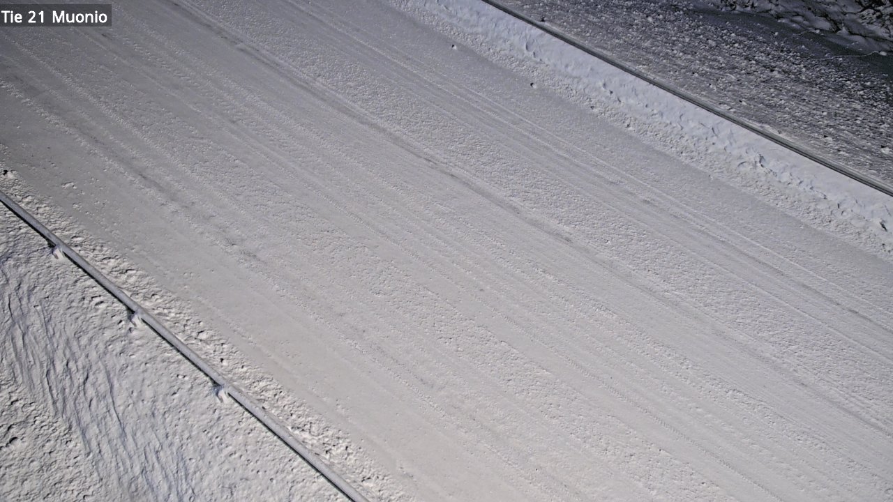 Weather Camera Image Väg 21 Muonio, Muonio, Lappi