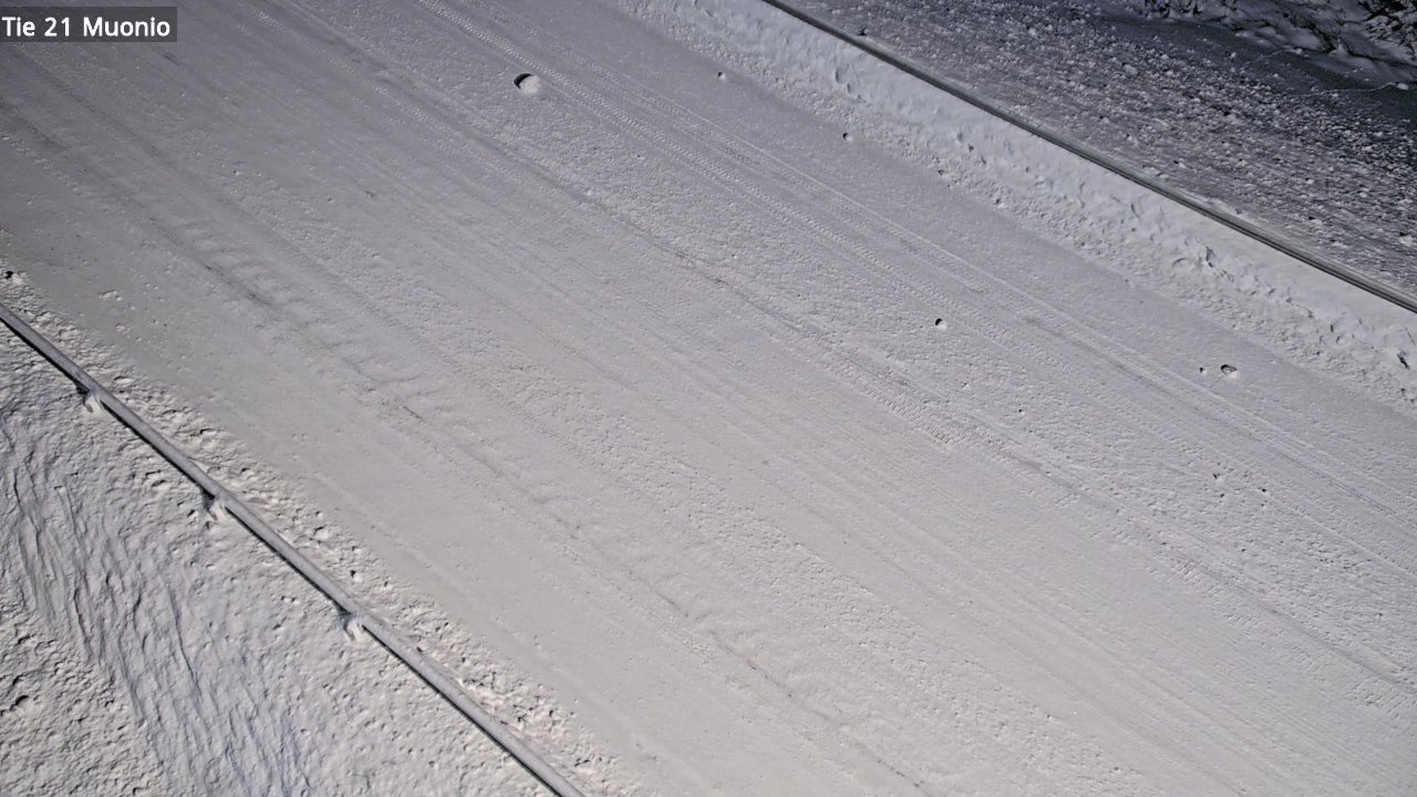 Weather Camera Image Väg 21 Muonio, Muonio, Lappi