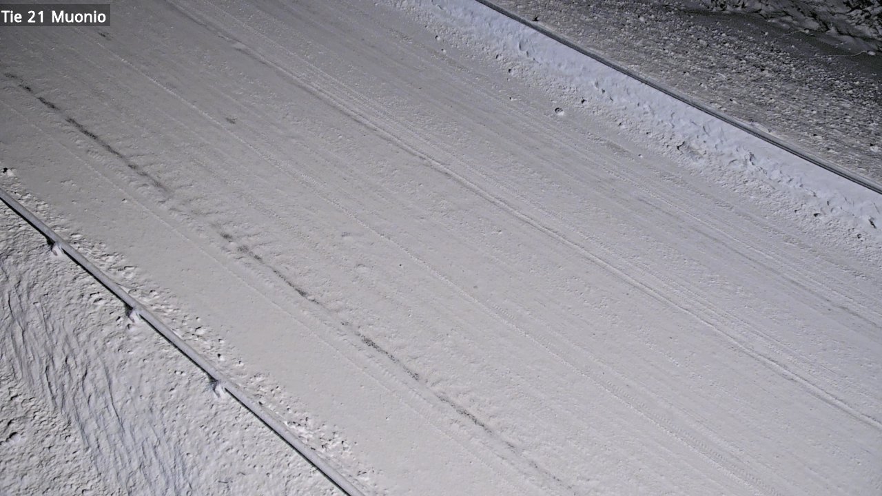 Weather Camera Image Väg 21 Muonio, Muonio, Lappi
