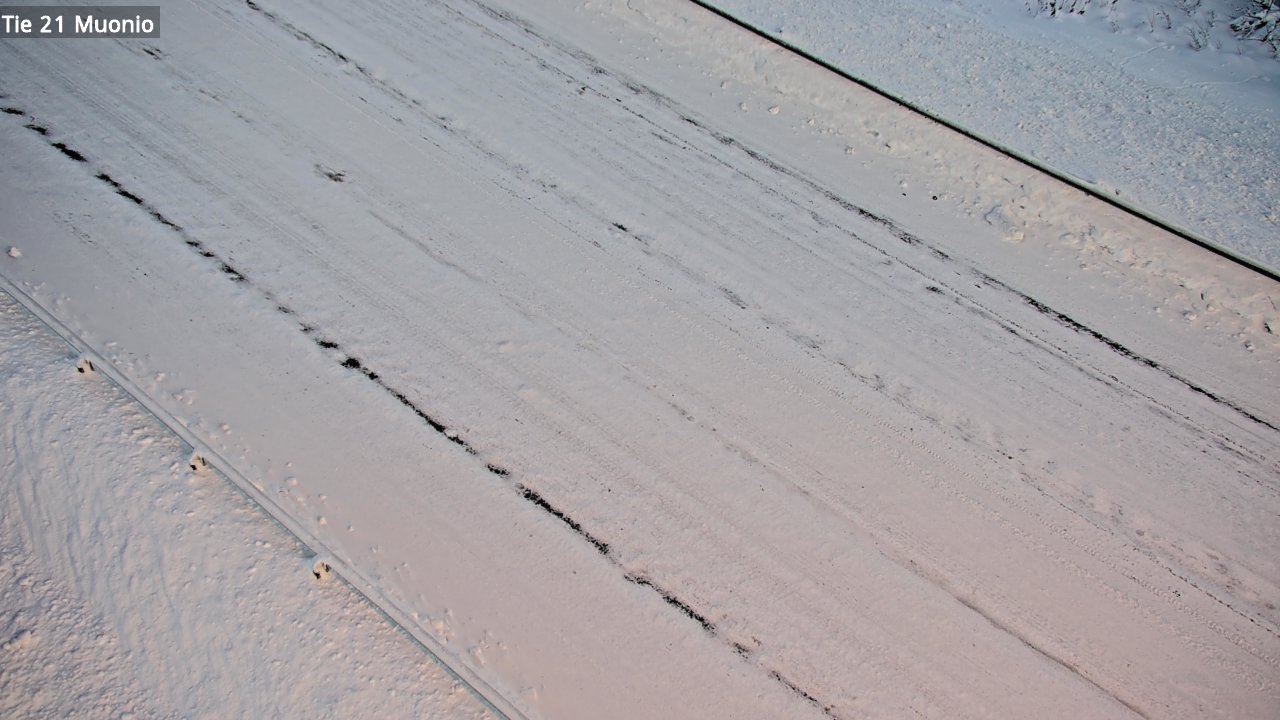 Weather Camera Image Road 21 Muonio, Muonio, Lappi