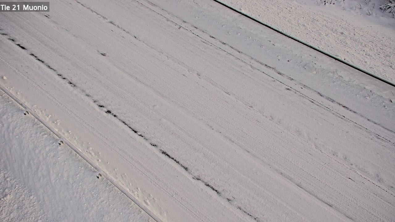 Weather Camera Image Väg 21 Muonio, Muonio, Lappi