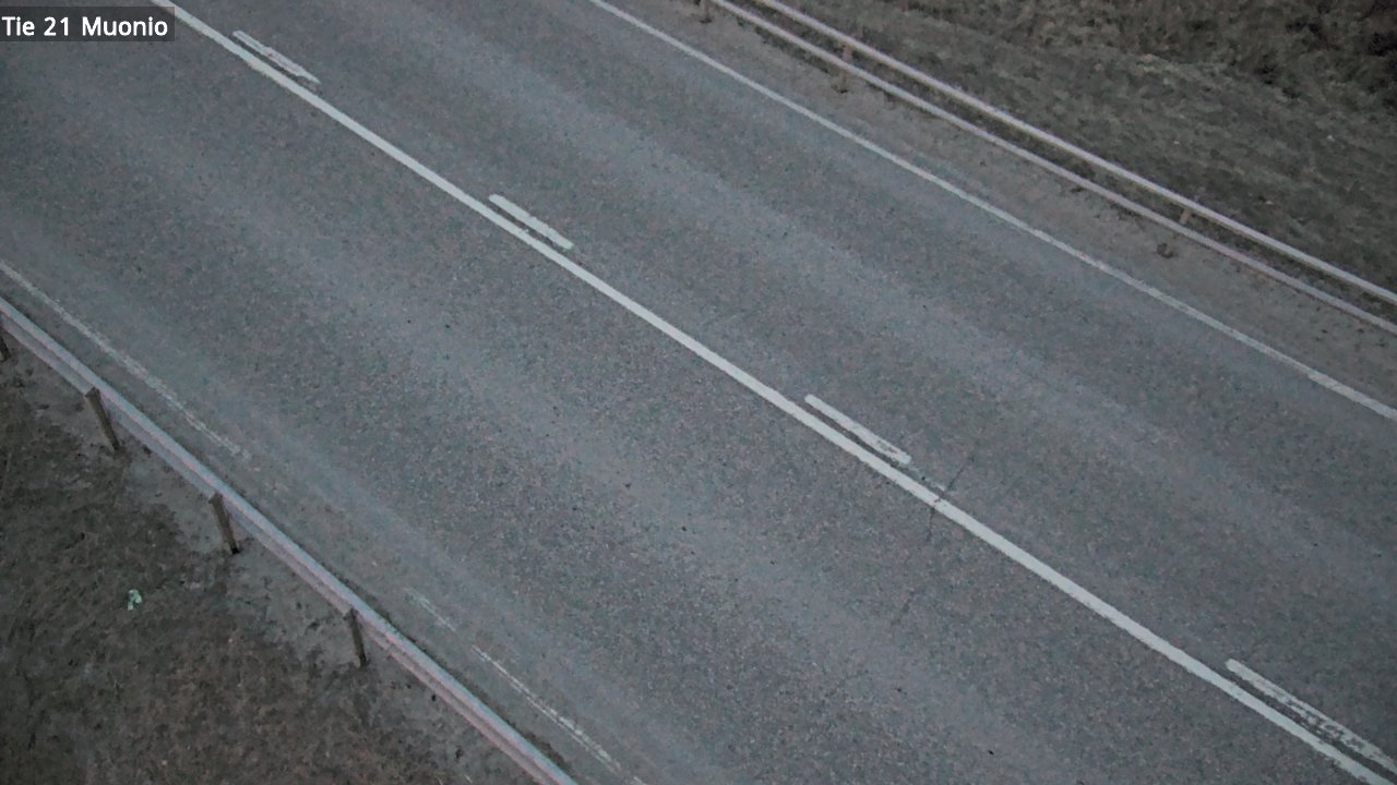 Weather Camera Image Road 21 Muonio, Muonio, Lappi