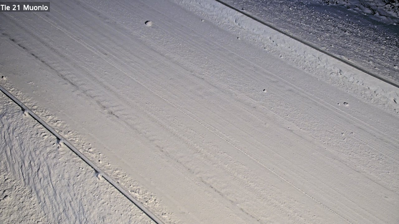 Weather Camera Image Väg 21 Muonio, Muonio, Lappi
