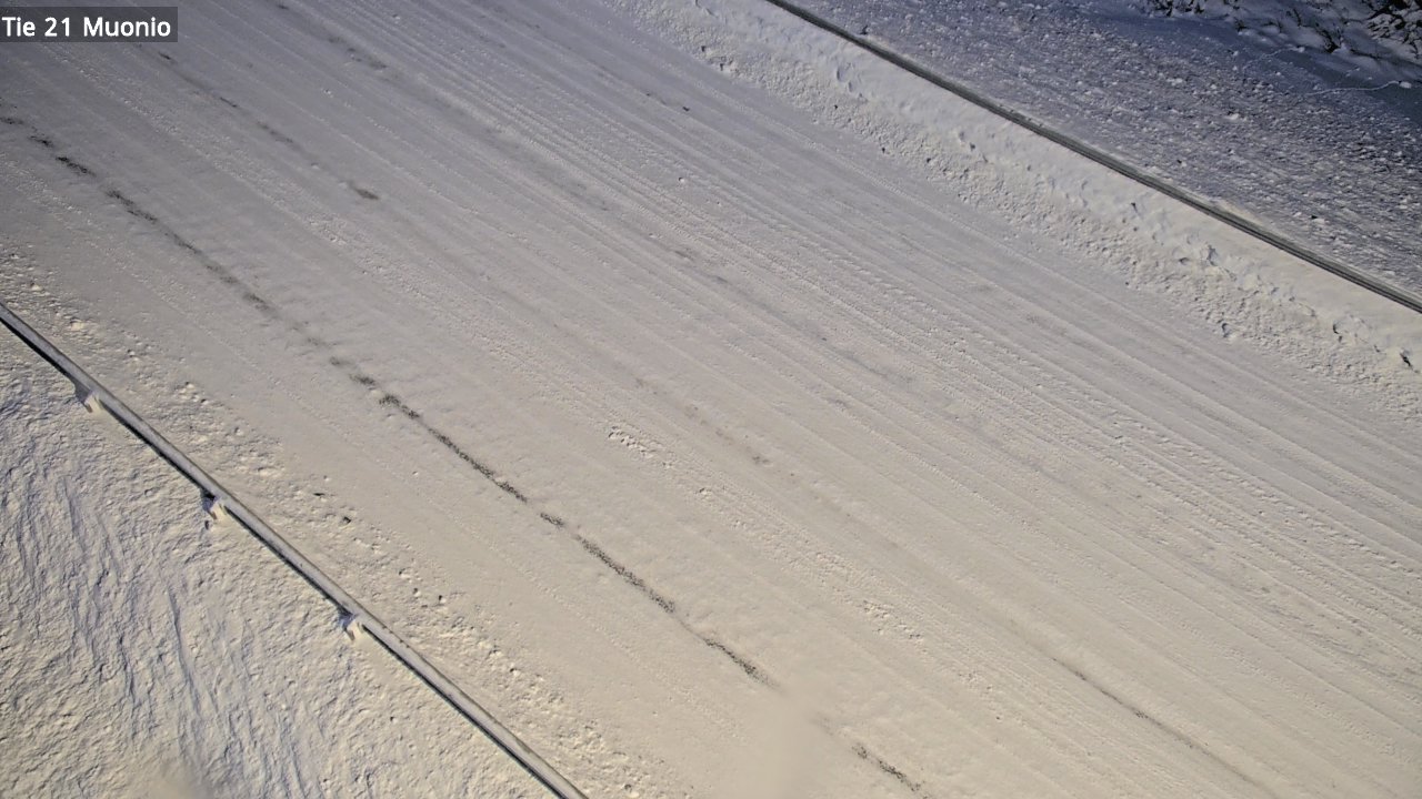 Weather Camera Image Väg 21 Muonio, Muonio, Lappi