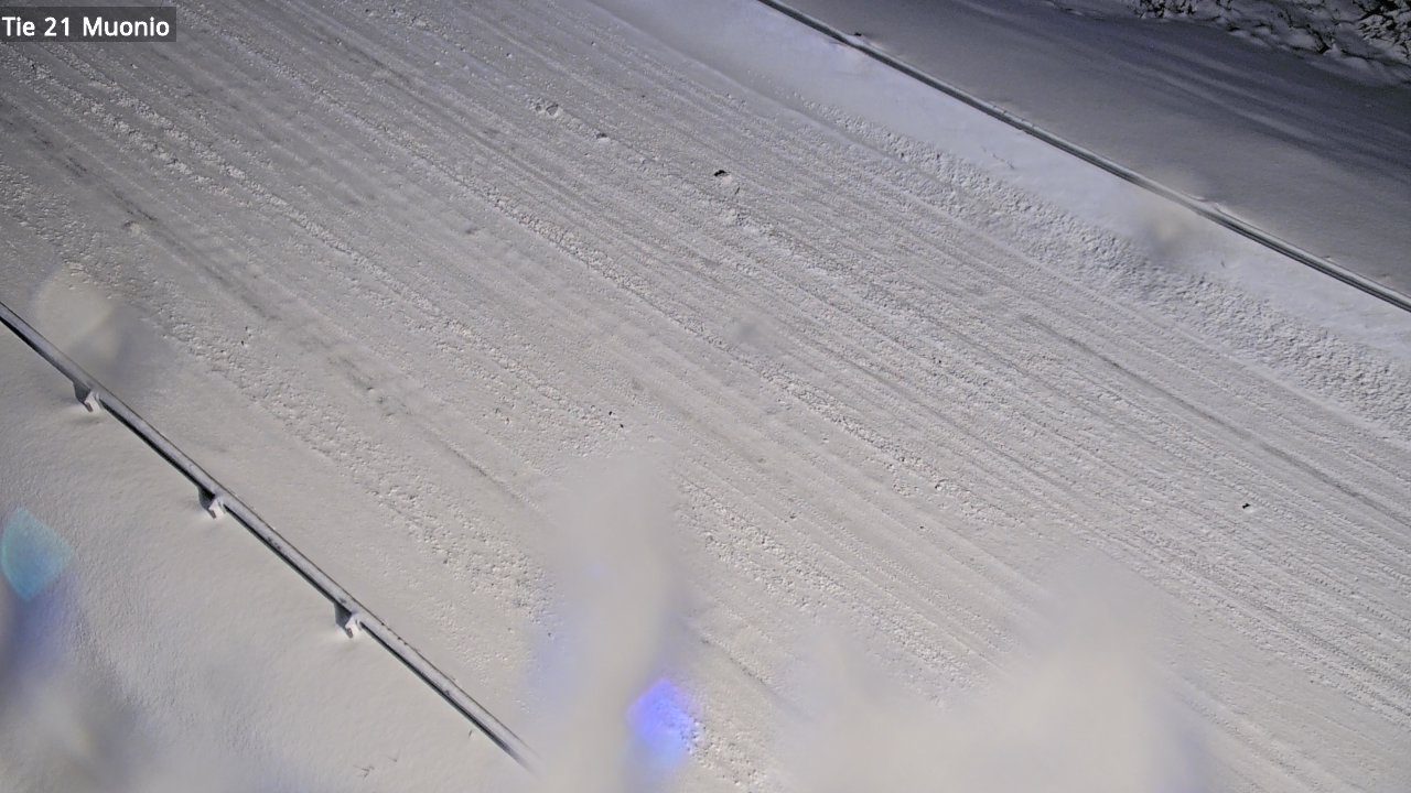 Weather Camera Image Väg 21 Muonio, Muonio, Lappi