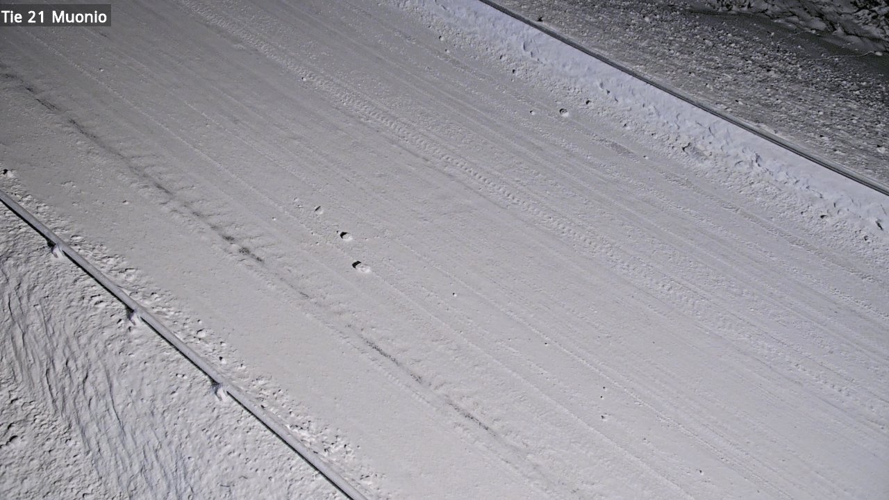 Weather Camera Image Väg 21 Muonio, Muonio, Lappi