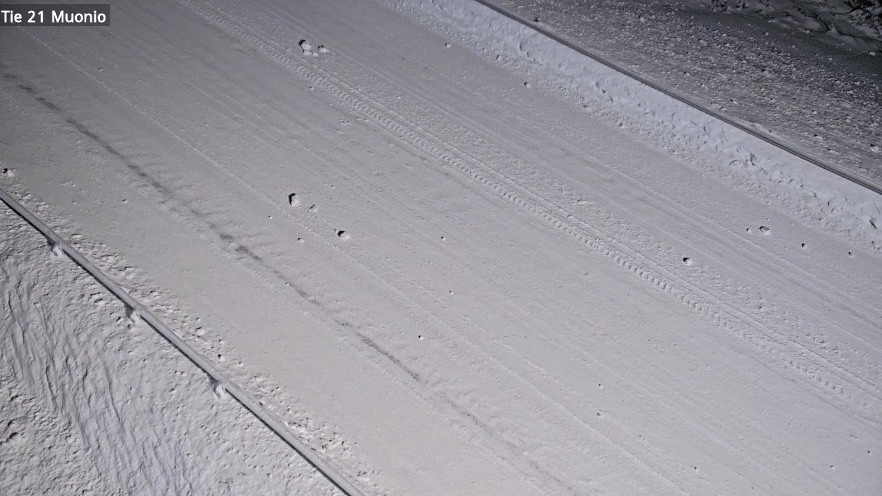 Weather Camera Image Väg 21 Muonio, Muonio, Lappi