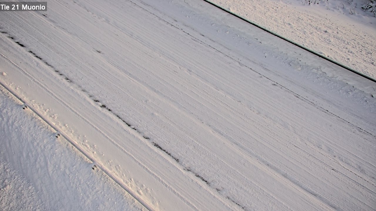 Weather Camera Image Väg 21 Muonio, Muonio, Lappi