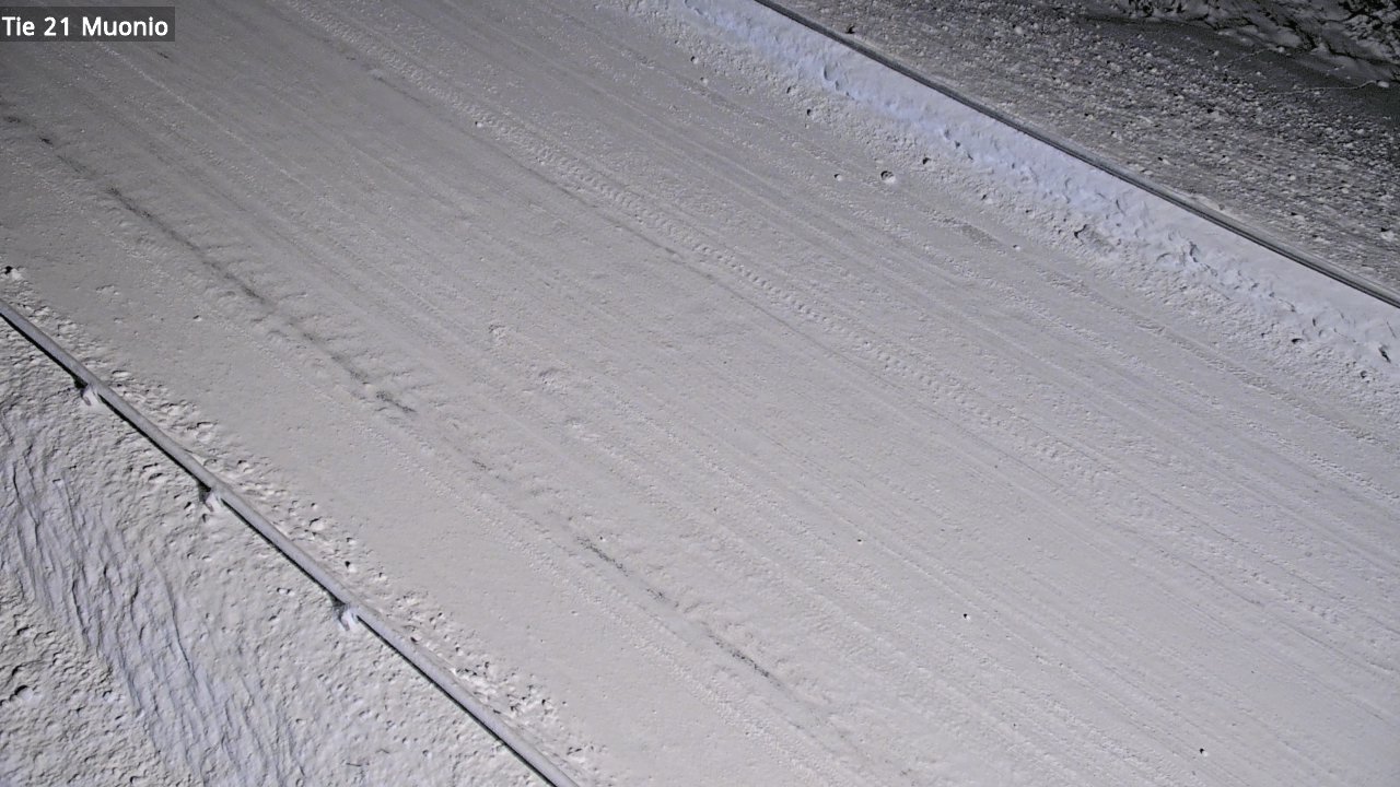 Weather Camera Image Väg 21 Muonio, Muonio, Lappi
