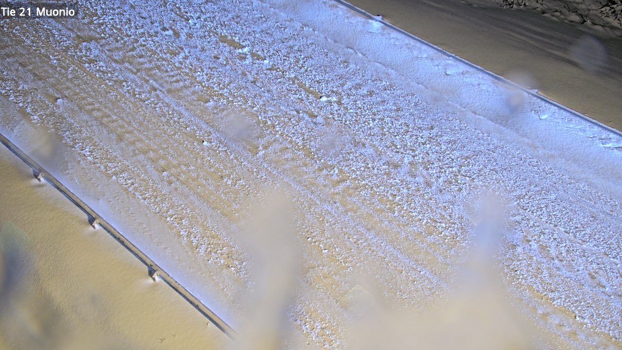 Weather Camera Image Väg 21 Muonio, Muonio, Lappi