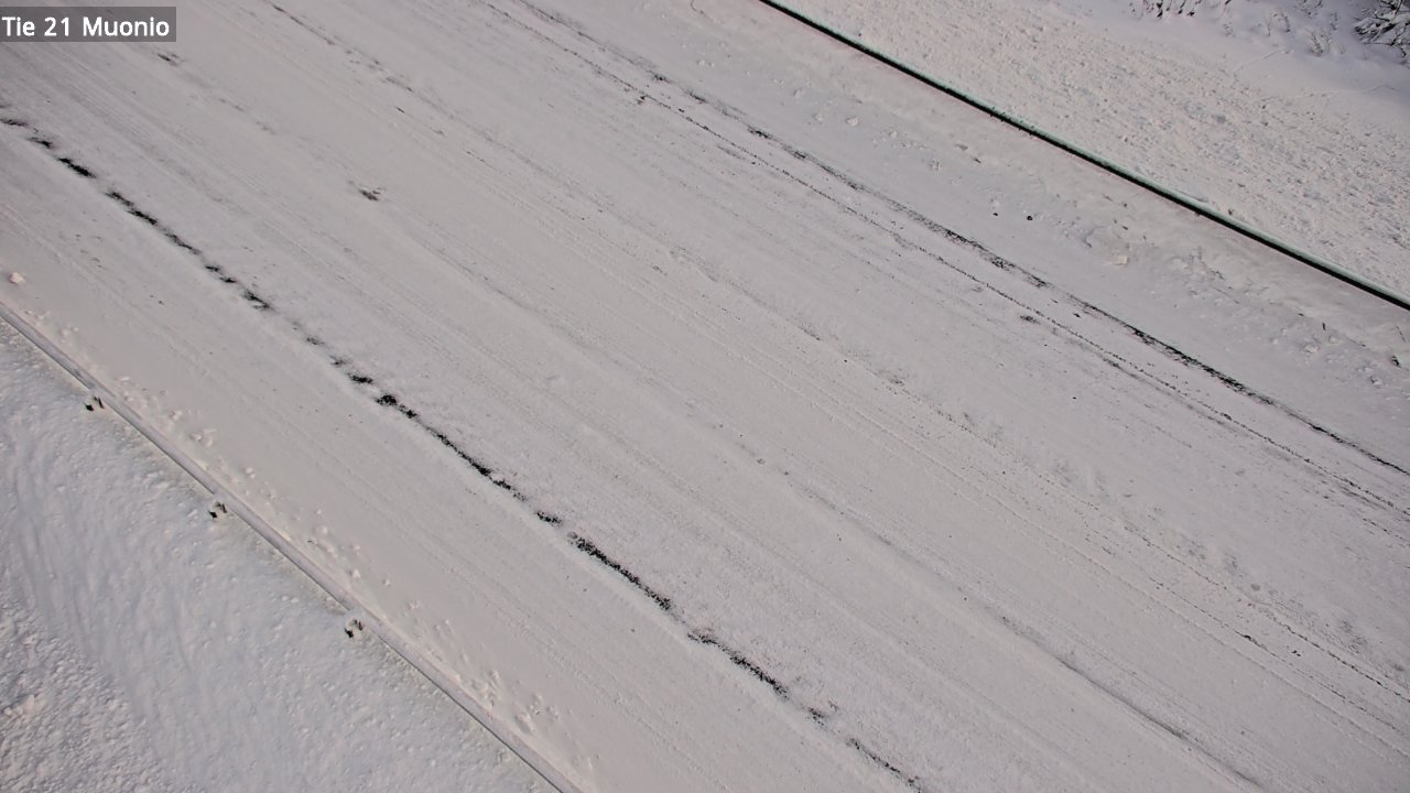 Weather Camera Image Väg 21 Muonio, Muonio, Lappi