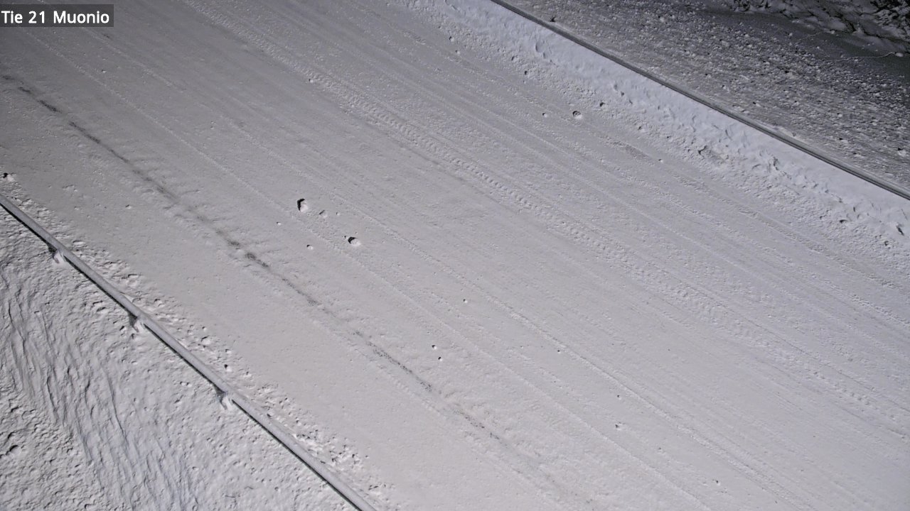 Weather Camera Image Väg 21 Muonio, Muonio, Lappi