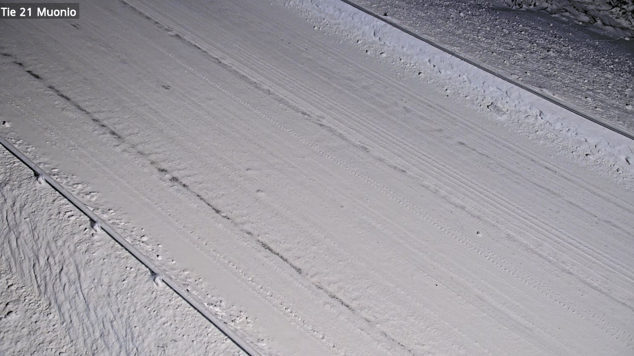 Weather Camera Image Väg 21 Muonio, Muonio, Lappi