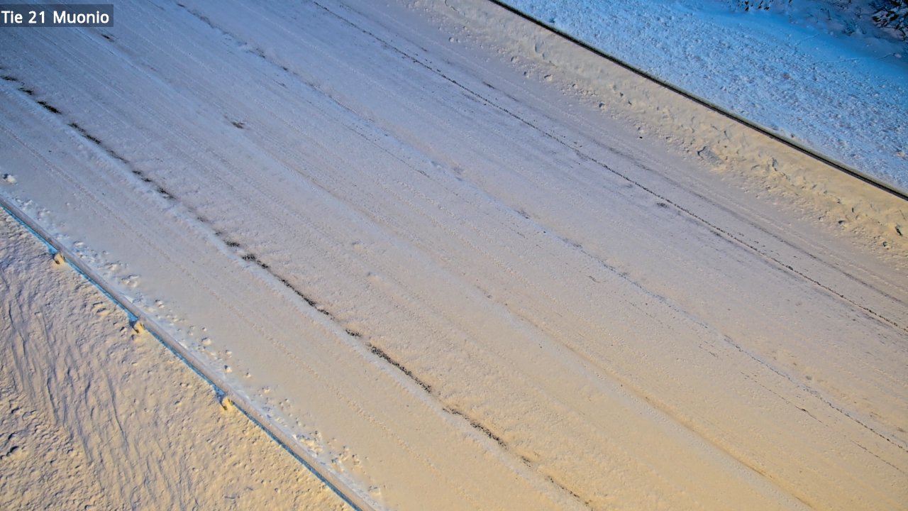 Weather Camera Image Väg 21 Muonio, Muonio, Lappi