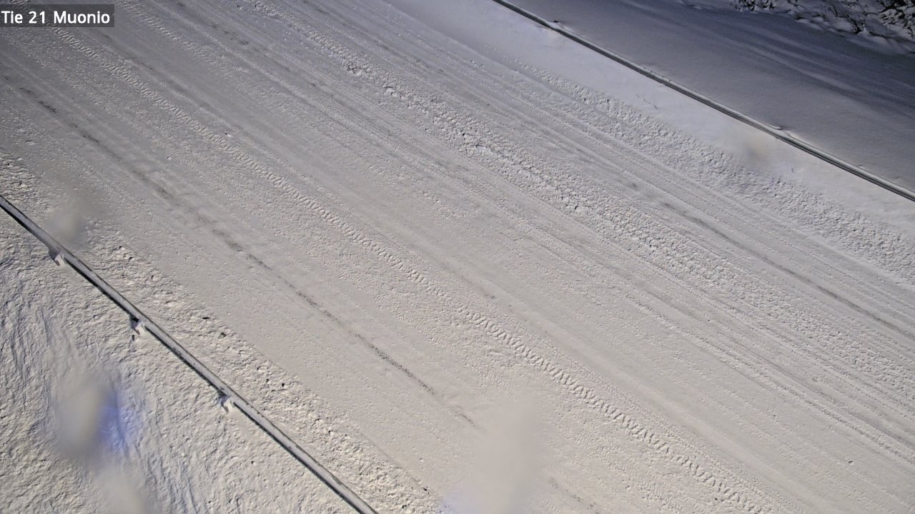 Weather Camera Image Väg 21 Muonio, Muonio, Lappi