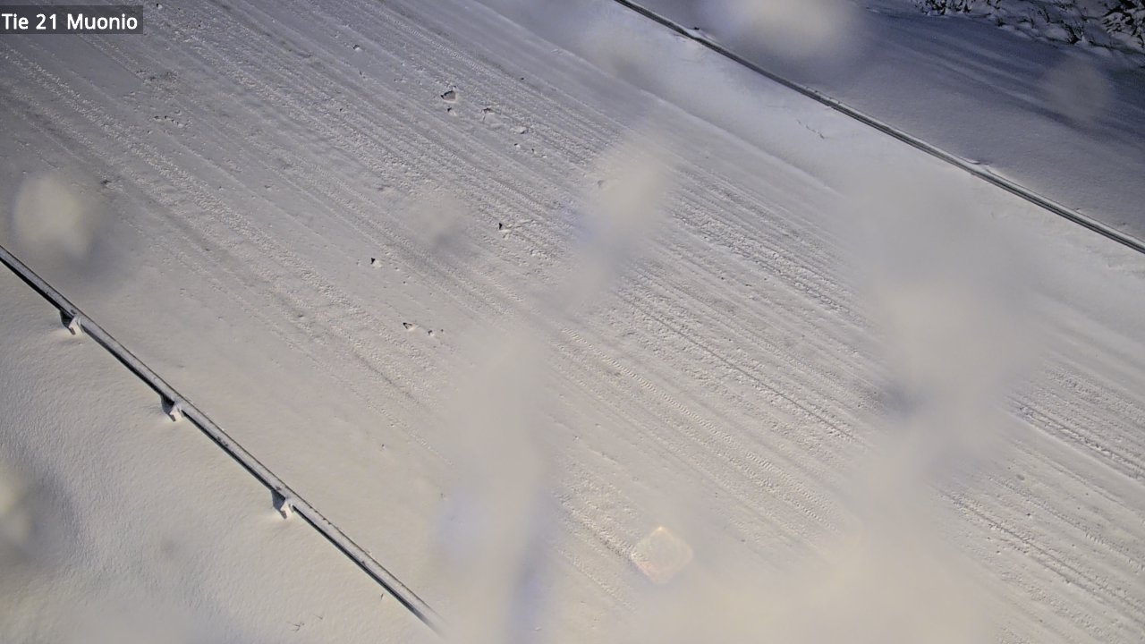 Weather Camera Image Väg 21 Muonio, Muonio, Lappi