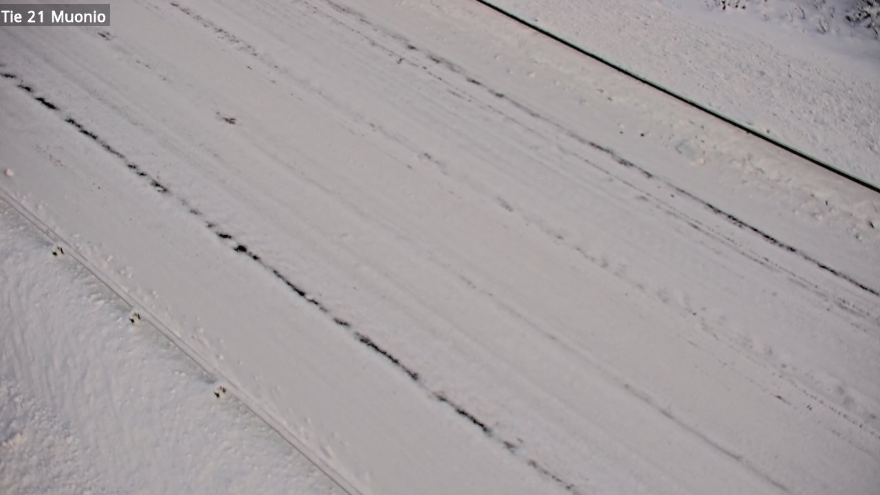 Weather Camera Image Road 21 Muonio, Muonio, Lappi