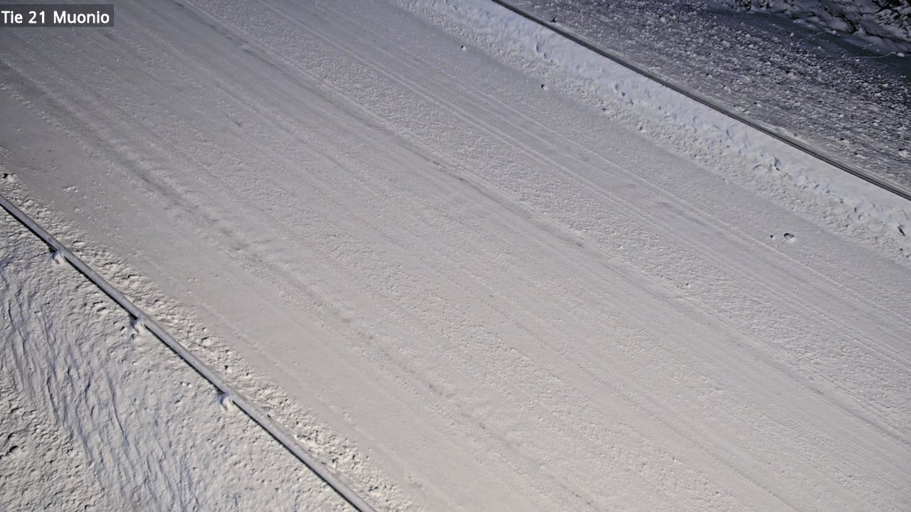 Weather Camera Image Väg 21 Muonio, Muonio, Lappi