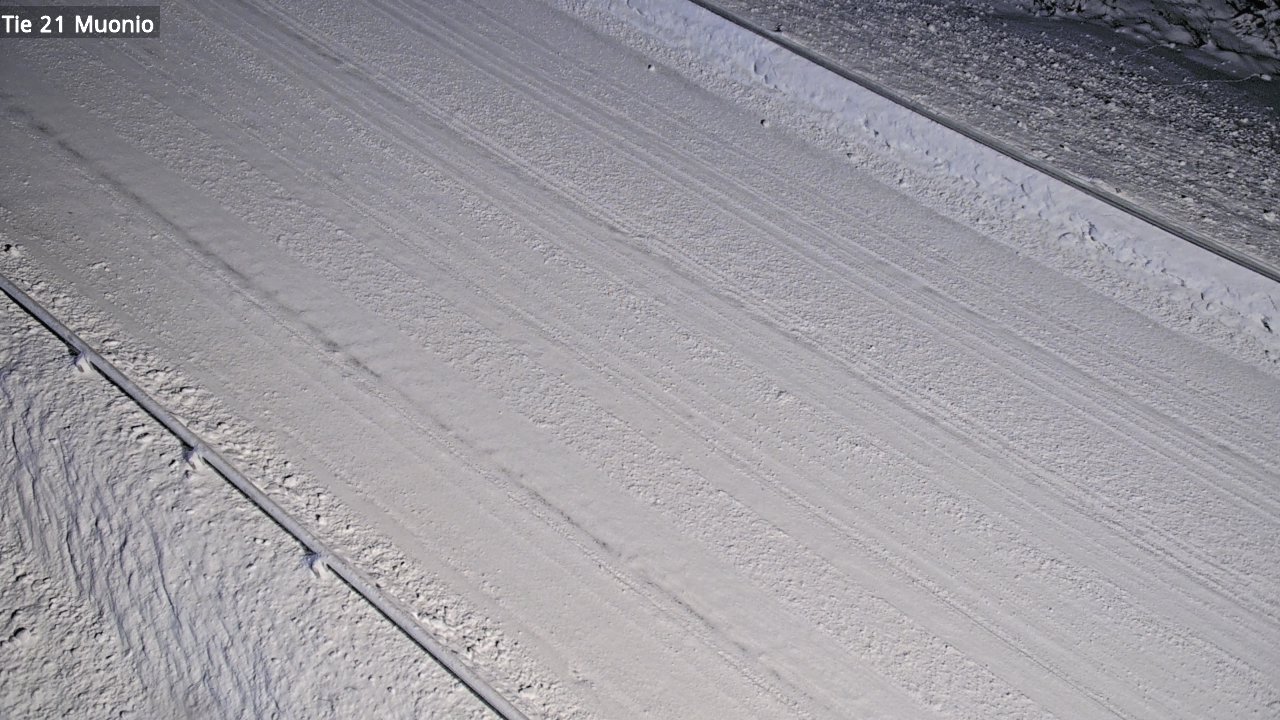 Weather Camera Image Väg 21 Muonio, Muonio, Lappi