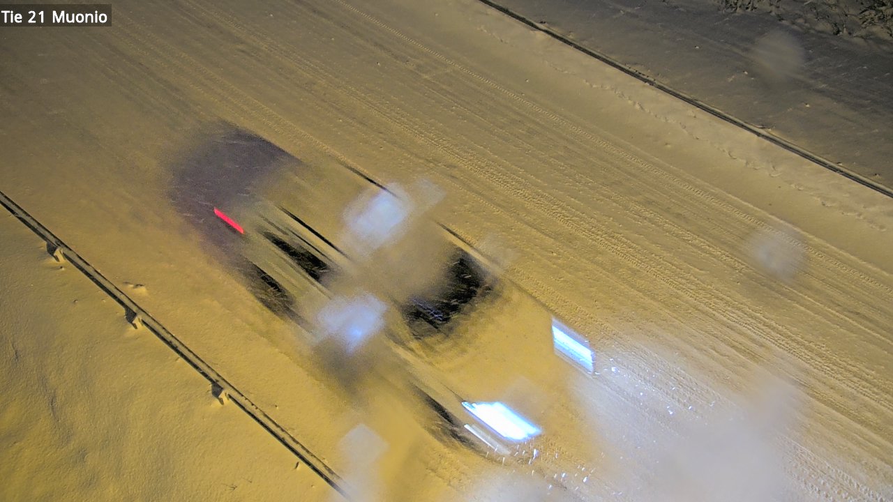 Weather Camera Image Väg 21 Muonio, Muonio, Lappi