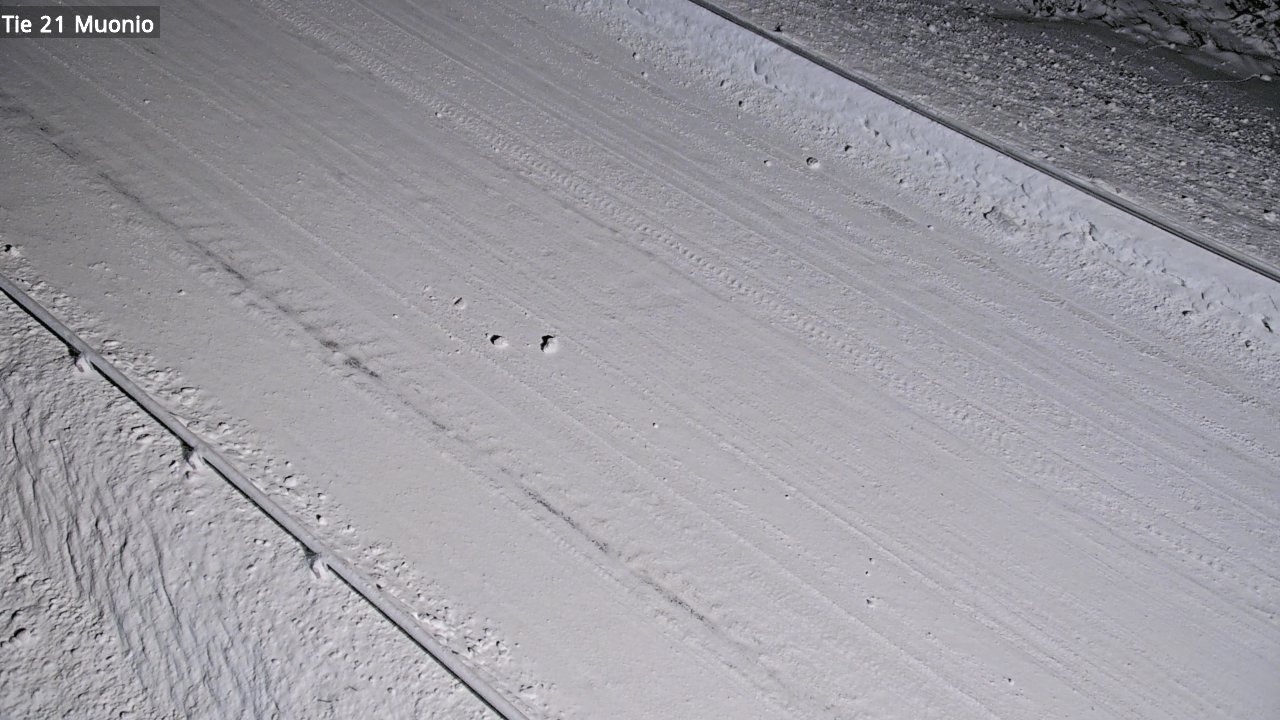 Weather Camera Image Väg 21 Muonio, Muonio, Lappi