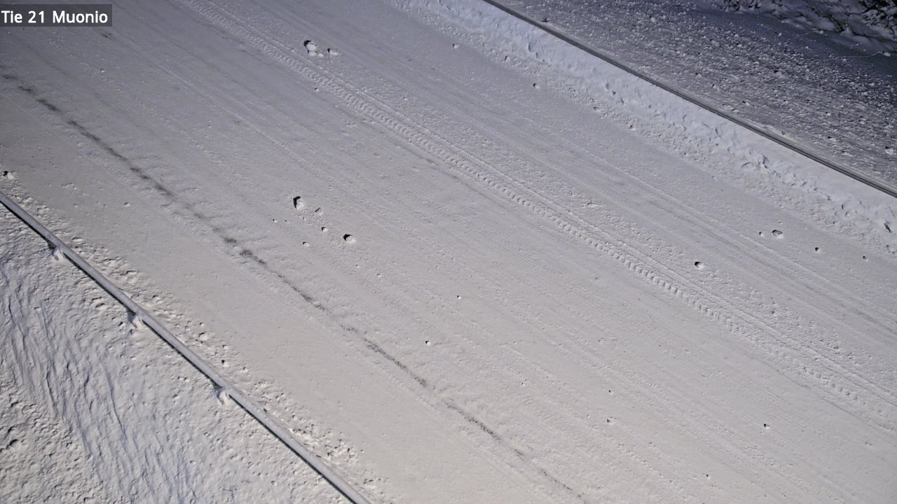 Weather Camera Image Väg 21 Muonio, Muonio, Lappi
