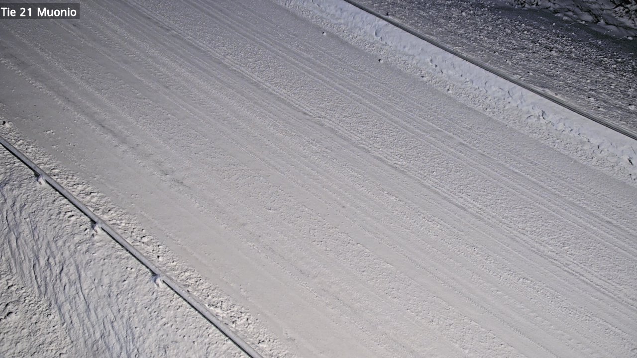 Weather Camera Image Väg 21 Muonio, Muonio, Lappi