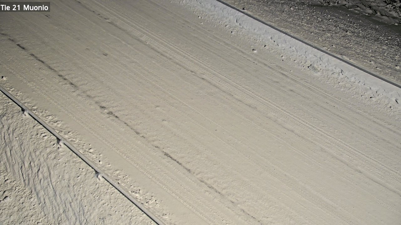 Weather Camera Image Väg 21 Muonio, Muonio, Lappi